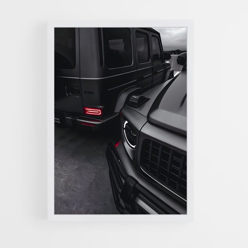 Poster G-Class Luxe – affiche Mercedes (vue 3)